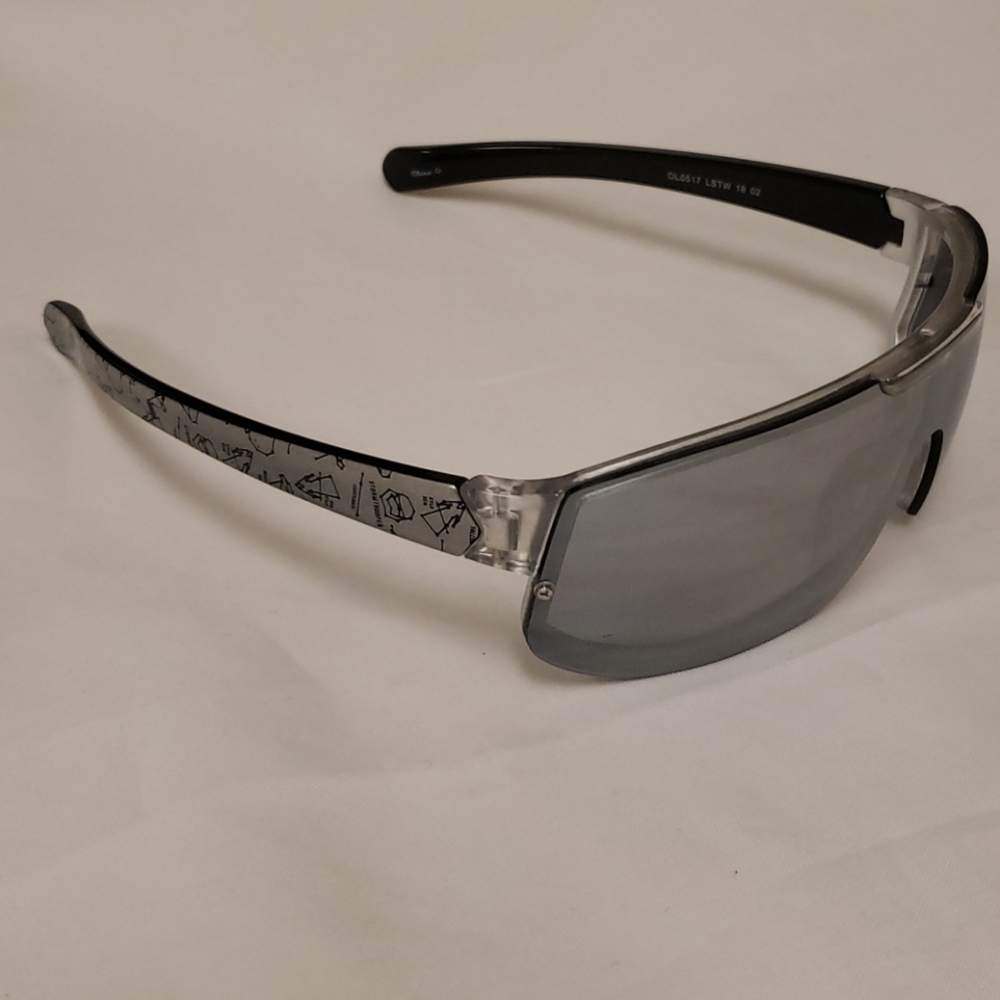 Lucas Film Star Wars Shield Sunglasses Silver Men's Unisex Adult NWOT